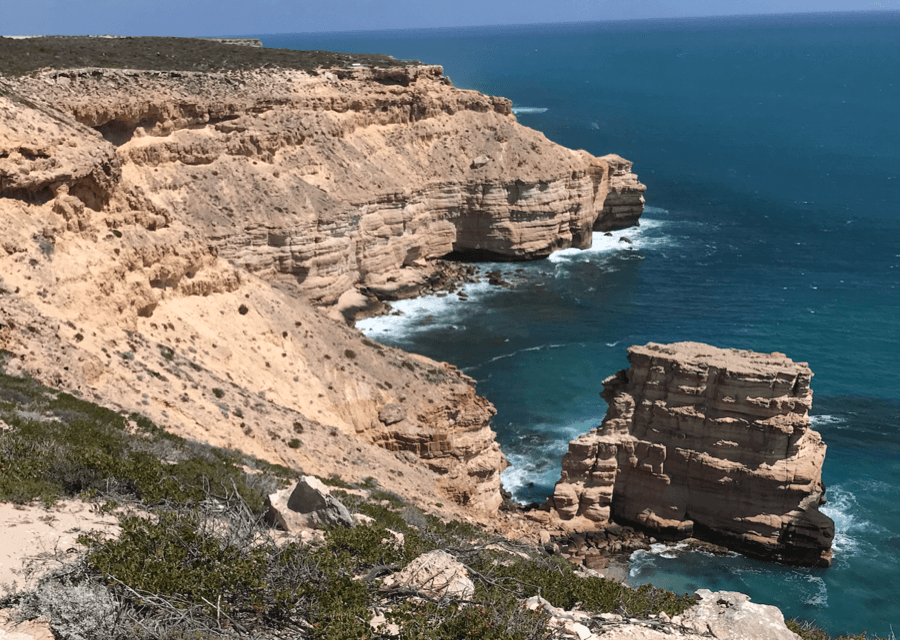 cliffs around kalbarri