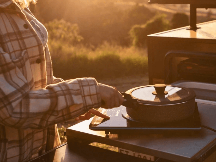 induction cooktops like the one offered by kickass