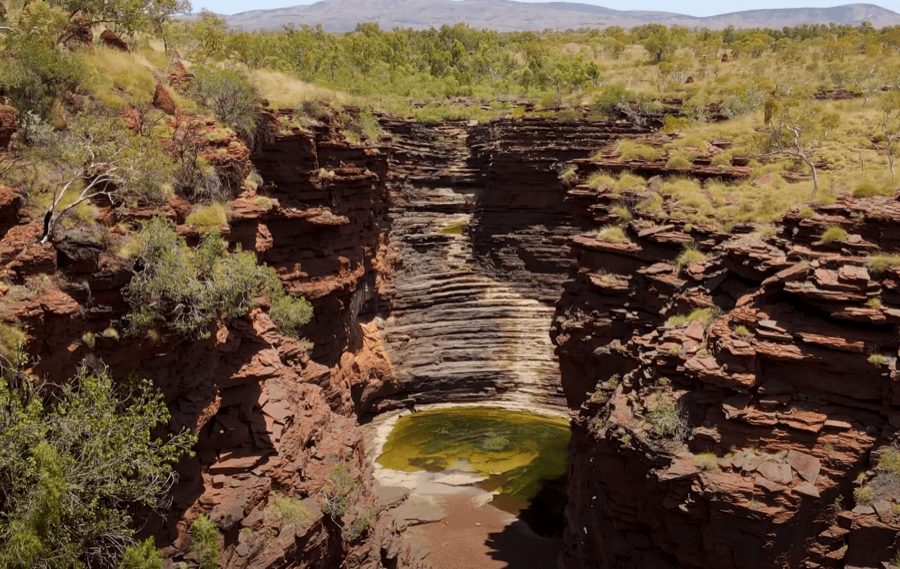 gorges in the karijini np