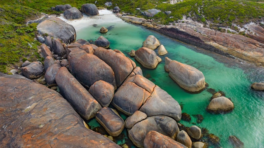 elephant rocks sharpened