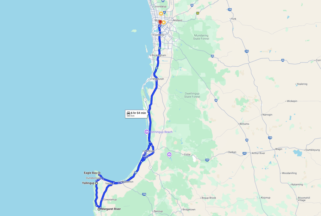 margaret river foodie road trip