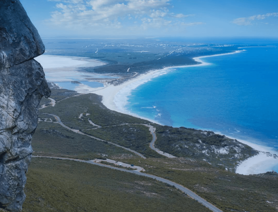 overlooking the fitzgerald river national park and hopetoun⁣ a giant watching over the coast
