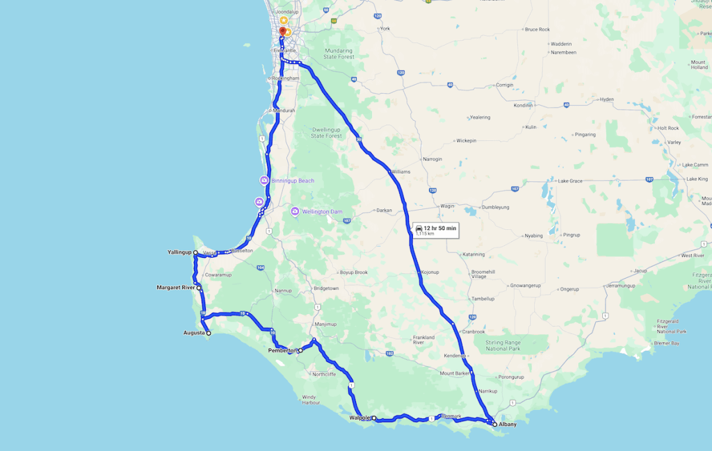the south west edge road trip